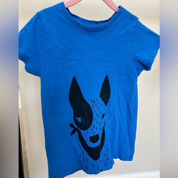 Tea Collection Dog T-shirt, Size 8 - Picture 1 of 1